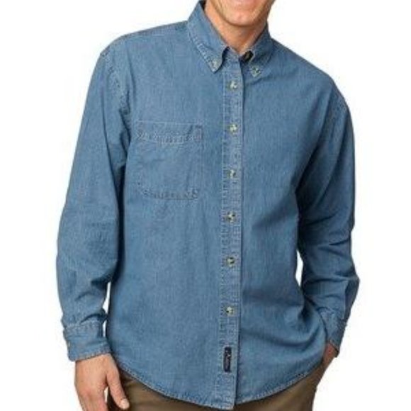Port and Company Other - Long Sleeve Denim Shirt